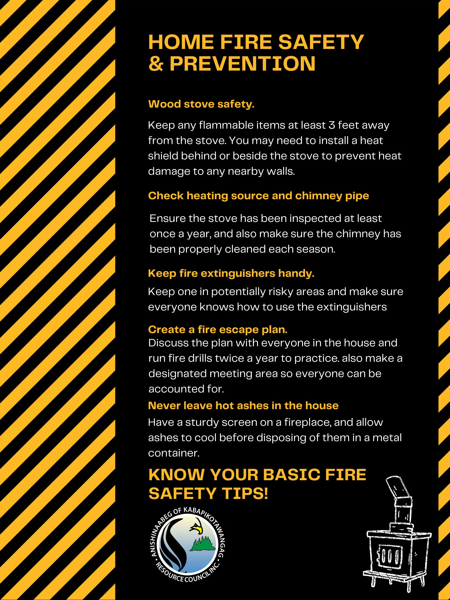 Home Stove Fire Safety Tips